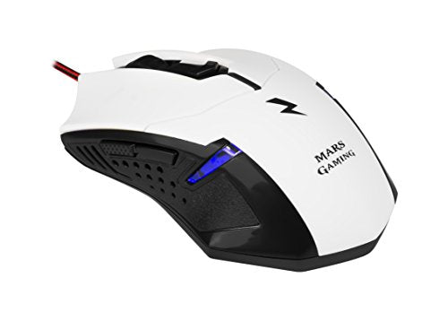 MARSGAMING MCP-RGB3, Pack Gaming Keyboard Fixed RGB + Gaming Mouse RGB Flow 3200 DPI + Headset Over-Ear RGB + XXL Mouse Pad, White, Portuguese Language