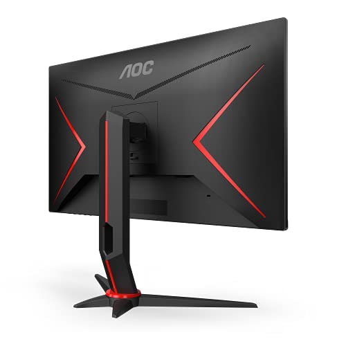 AOC Gaming CU34G2XPD – 34-Zoll-WQHD-Curved-Monitor, 180 Hz, schnelle VA, 1 ms GTG, FreeSync Premium, HDR400, höhenverstellbarer Standfuß (3440 x 1440, HDMI, DisplayPort, USB-Hub)