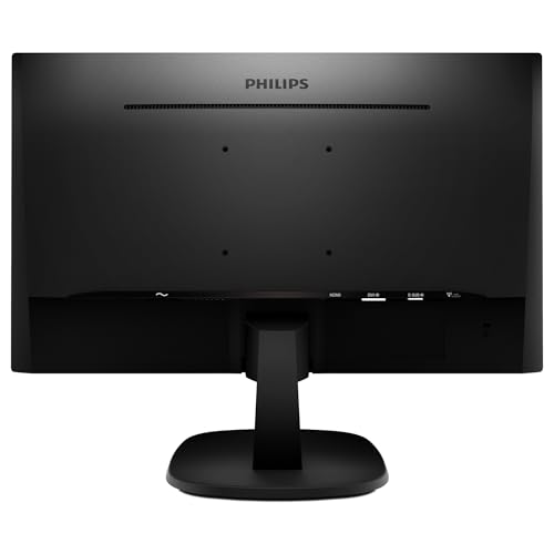 Philips 241V8L - 24 Inch FHD Monitor, AdaptiveSync (1920 x 1080, 75 Hz, VGA, HDMI) Black