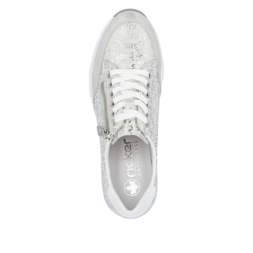 Rieker Damen Low-Top Sneaker N4316 – Wedge Heel
