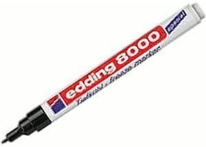 Freezer marker/pen "edding" (BLACK/Mod. 8000 - thickness 1 mm) FROST-RESISTANT