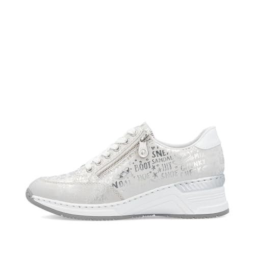 Rieker Damen Low-Top Sneaker N4316 – Wedge Heel