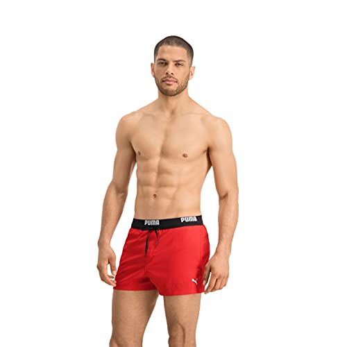 PUMA Men’s Logo Length Swim Shorts