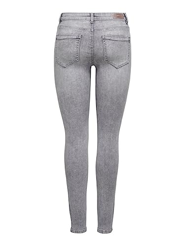 ONLY Women’s ONLWAUW Mid-Rise Skinny Fit Jeans