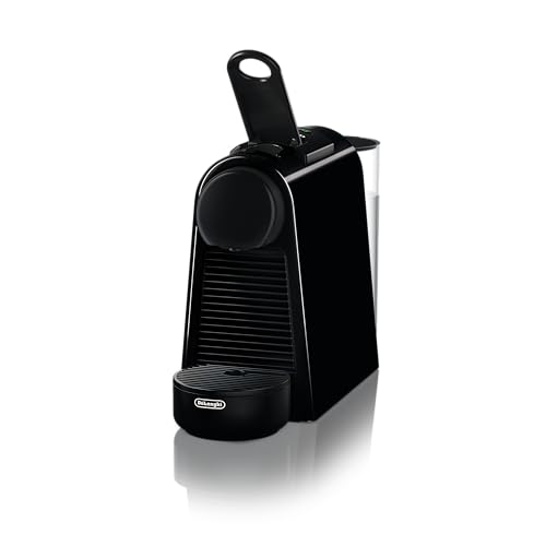 Nespresso De'Longhi Essenza Mini EN 85.R Kaffeekapselmaschine, Welcome Set mit 7 Kapseln in unterschiedlichen Geschmacksrichtungen, 19 bar Pumpendruck, Platzsparend, 0,6 l, Rot