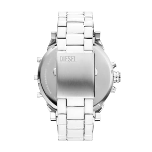 Diesel Mr. Daddy Men's Multifunctional Watch with Silicone, Stainless Steel or Leather Strap