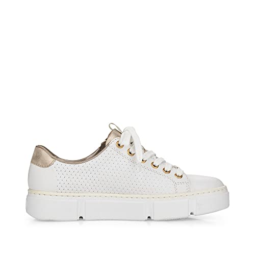Rieker Women's Low-Top Sneaker N5932 – Stylish Leather Sneakers