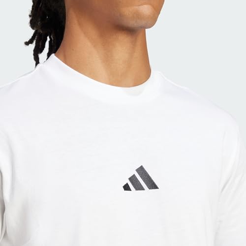 adidas Men's Essentials Small Logo Single T-Shirt