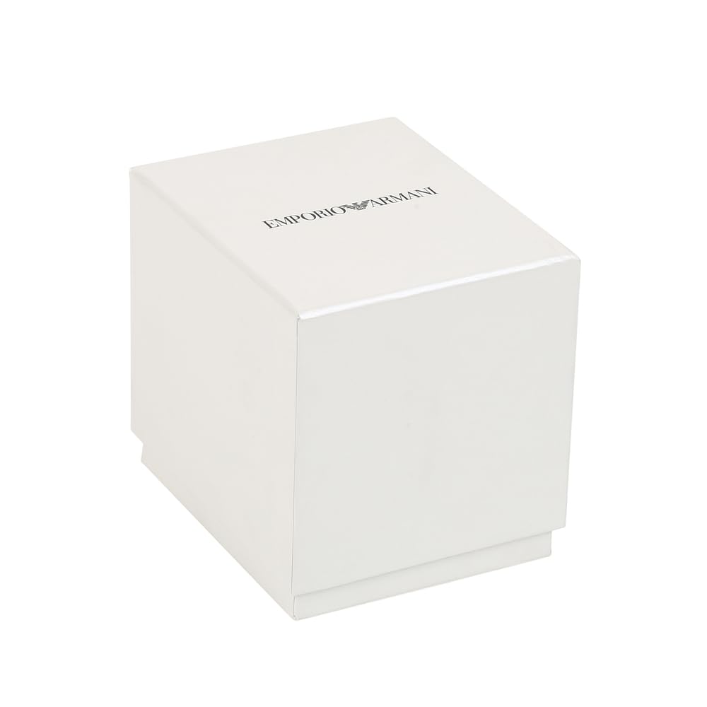 Emporio Armani ladies' two-hand stainless steel watch, 32 mm case size