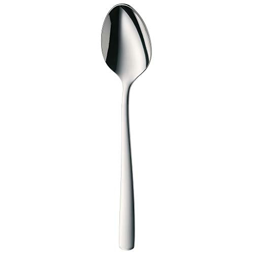 WMF Boston Edelstahl Besteck Set 6 Personen, Essbesteck Set 30 teilig, Monobloc-Messer, Cromargan Edelstahl poliert, spülmaschinenfest