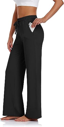 VIGVAN Women’s Wide Leg Jogging Pants