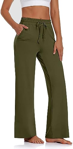 VIGVAN Women’s Wide Leg Jogging Pants