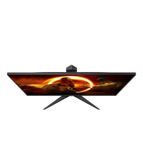 AOC Gaming CU34G2XPD – 34-Zoll-WQHD-Curved-Monitor, 180 Hz, schnelle VA, 1 ms GTG, FreeSync Premium, HDR400, höhenverstellbarer Standfuß (3440 x 1440, HDMI, DisplayPort, USB-Hub)