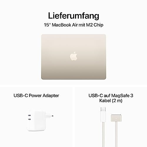 Apple MacBook Air 2023 – 15.3" Liquid Retina Display, M2 Chip