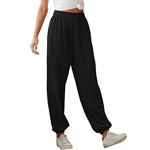 Nuofengkudu Women’s High-Waist Jogging Pants