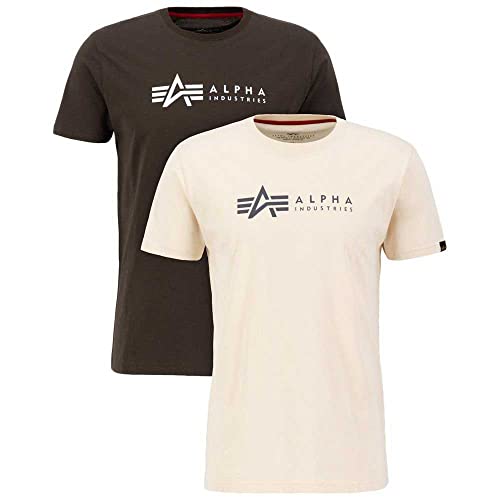 ALPHA INDUSTRIES Men's T-Shirt (2-Pack)