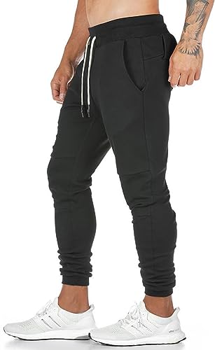 Men’s Slim Fit Cotton Jogging Pants – Long Sports Trousers