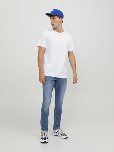 JACK & JONES Men’s Slim Fit Jeans – Stretch Denim with Tapered Leg