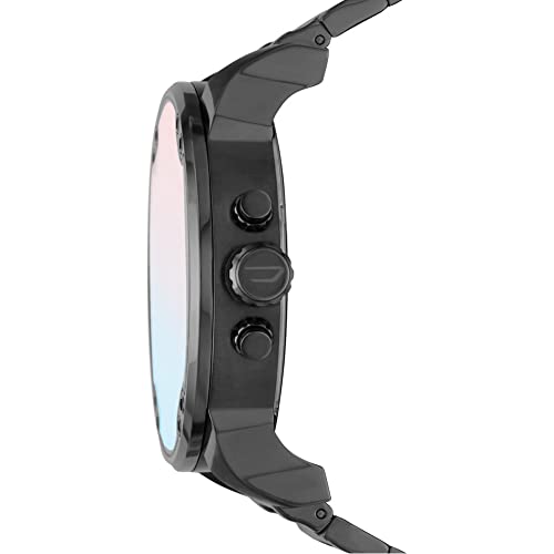 Diesel Mr. Daddy Men's Multifunctional Watch with Silicone, Stainless Steel or Leather Strap