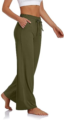 VIGVAN Women’s Wide Leg Jogging Pants
