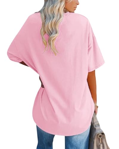 Tomwell Women’s Oversized T-Shirt – Butterfly Design