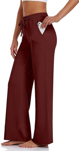 VIGVAN Women’s Wide Leg Jogging Pants