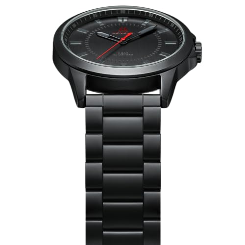 LN LENQIN Herren Uhr Edelstahl Uhren Herren Analog Quarz Uhr 30M Wasserdicht Armbanduhr Herren Mode Casual Designer Uhr für Männer