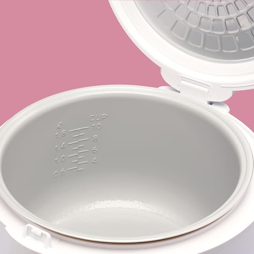 REISHUNGER Reiskocher & Dampfgarer mit Keramikbeschichtung - 1,2 L, Schwarz - Für 1-6 Personen - Schnelle Zubereitung ohne Anbrennen - Mit Warmhaltefunktion inkl. Dämpfeinsatz, Löffel & Messbecher