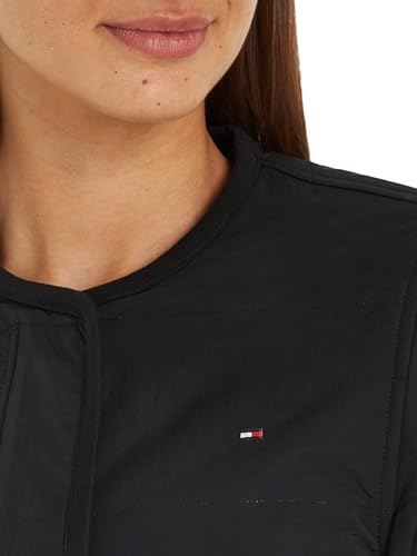 Tommy Hilfiger Women’s Lightweight Jacket – Iconic Jersey Lined Zip-Up Coat