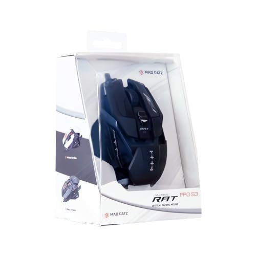 MadCatz R.A.T. 6+ Optical Gaming Mouse, Black