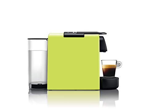Nespresso De'Longhi Essenza Mini EN 85.R Kaffeekapselmaschine, Welcome Set mit 7 Kapseln in unterschiedlichen Geschmacksrichtungen, 19 bar Pumpendruck, Platzsparend, 0,6 l, Rot
