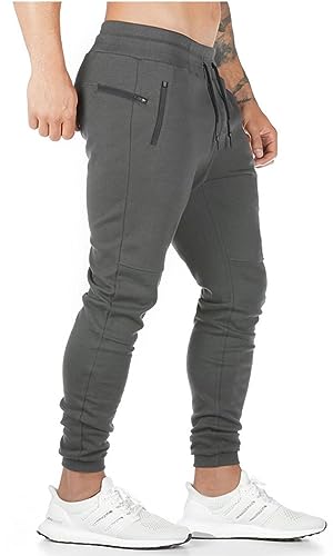 Men’s Slim Fit Cotton Jogging Pants – Long Sports Trousers