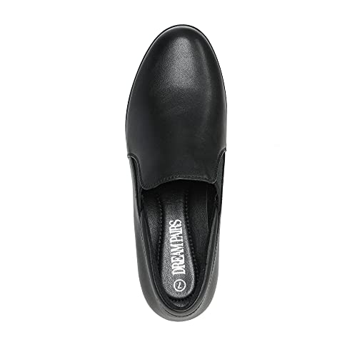 DREAM PAIRS Women's Dress Pumps with Low Block Heel