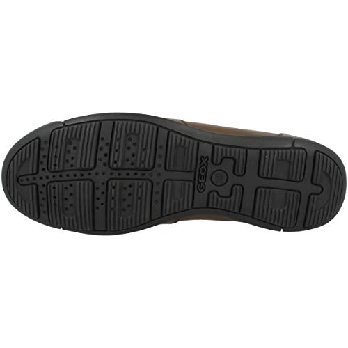 Geox Men’s U Edgware A Sneakers – Classic Leather Look with Breathable Sole