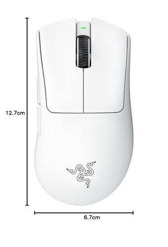 Razer DeathAdder Essential (2021) - Kabelgebundene Gaming-Maus mit Optischem Sensor mit 6400 DPI (5 programmierbare Tasten, Ergonomischer Formfaktor, 10 Millionen Klicks Lebensdauer) Schwarz