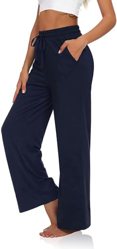 VIGVAN Women’s Wide Leg Jogging Pants