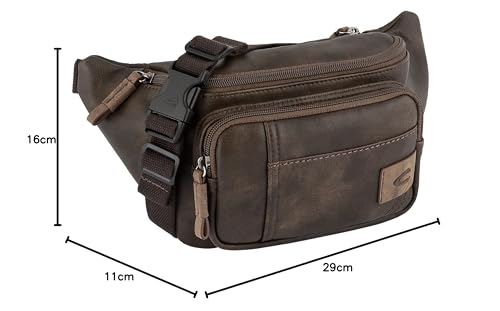 camel active Laos Waist Bag – Compact Men's Belt Bag with Sporty Look