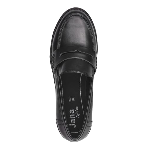 Jana Women's Vegan Slippers with Block Heel – Stylish & Comfortable
