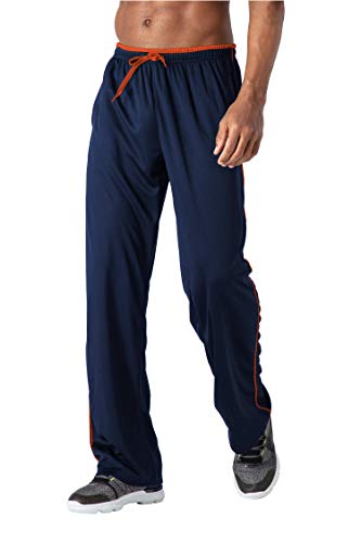 KEFITEVD Men’s Lightweight Jogging Pants with Zip Pockets