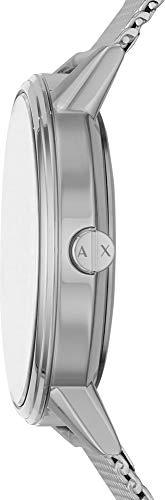 Armani Exchange Herren-Multifunktionsuhr, Edelstahluhr, 42 mm Gehäusegröße