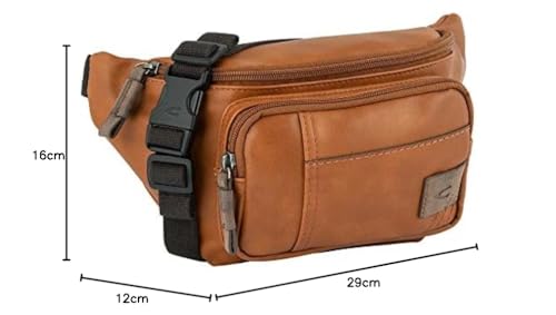 camel active Laos Waist Bag – Compact Men's Belt Bag with Sporty Look