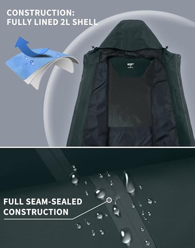 Pioneer Camp Men’s Waterproof Outdoor Jacket
