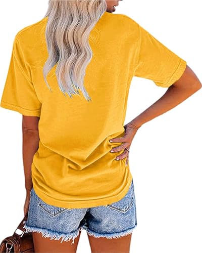 Cicy Bell Women’s Sunflower Graphic T-Shirt