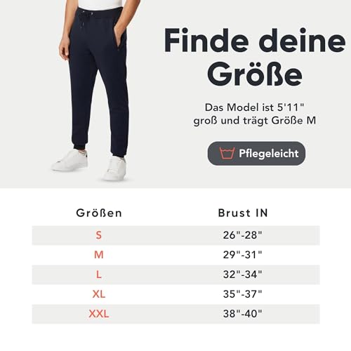 Men’s Slim Fit Joggers – Fleece-Lined Sweatpants