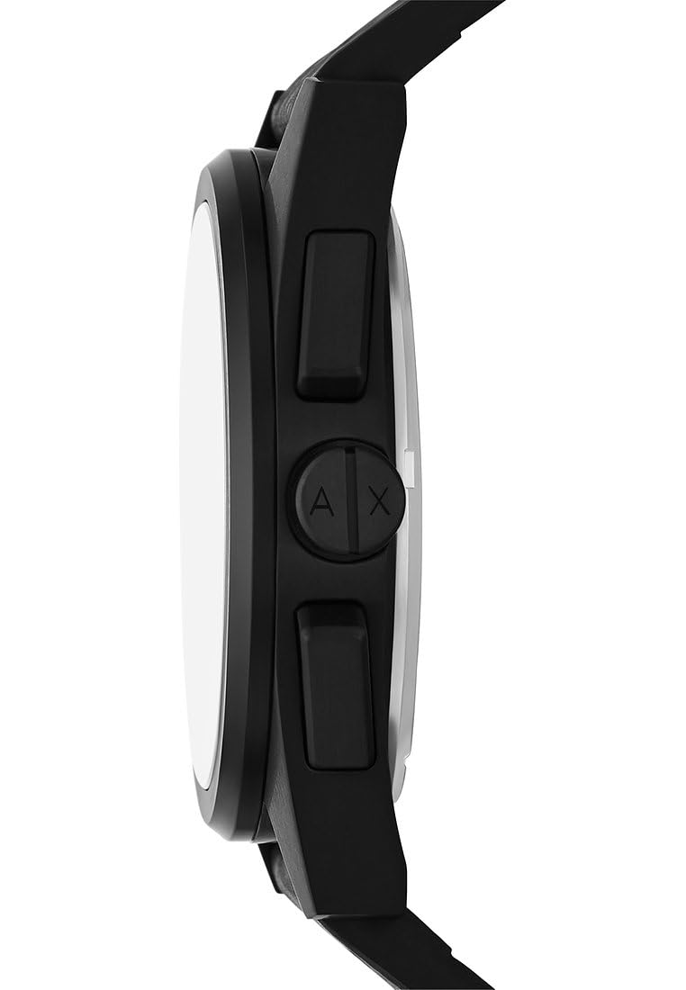 Armani Exchange Watch for Men, Quartz Movement and 42mm Case Size with Stainless Steel, Leather or Silicone Strap