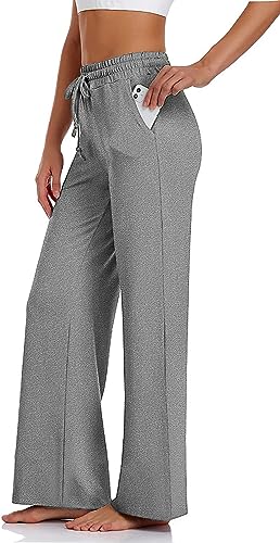 VIGVAN Women’s Wide Leg Jogging Pants