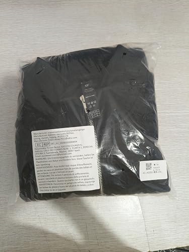 Men’s Transitional Jacket – Lightweight Winter Jacquard Coat with Zipper Pocket