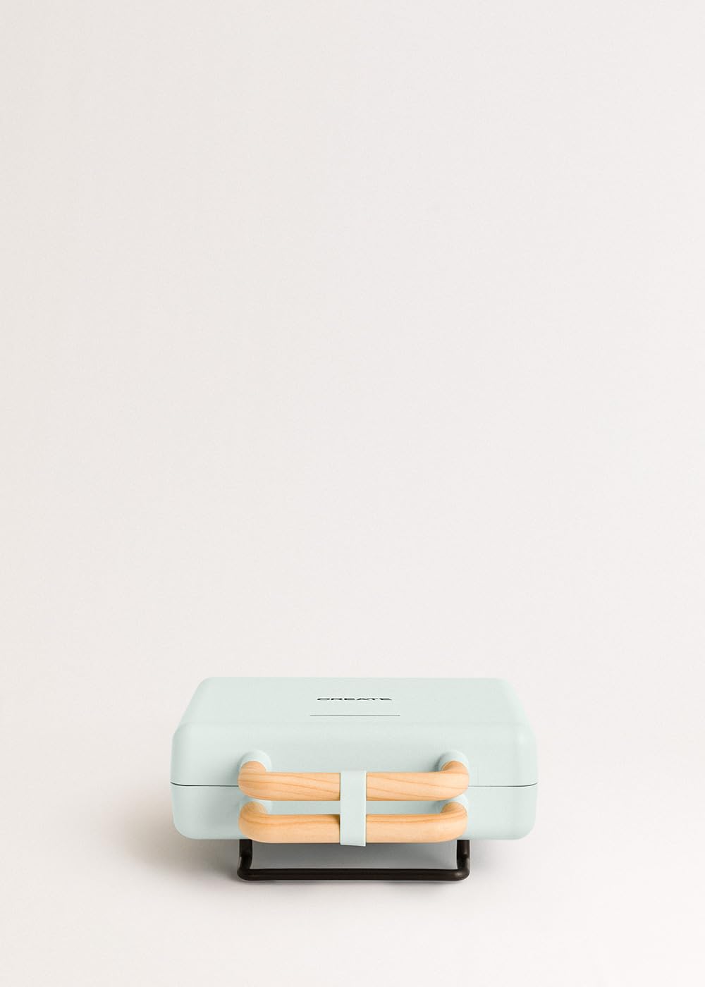 CREATE/STONE STUDIO/Sandwichmaker und Waffeleisen in Rosa-Barbie / 2 austauschbare Antihaftplatten, 1 Scheibe, 100º Offnung, BPA-frei, 105º Öffnung, Cool-Touch-Griff, 600W