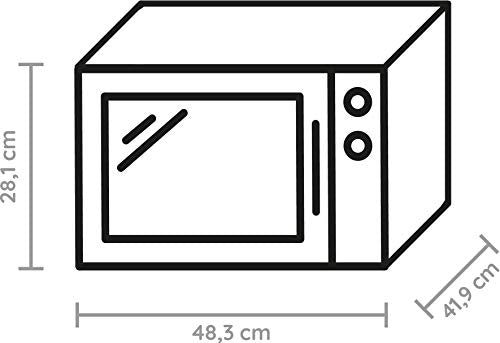 Bauknecht MWK 201 B Mikrowelle/ 20 l Garraum/Automatikprogramme/Schmelzfunktion/Kombination Grill und Mikrowelle/Schnellstart-Funktion (Rapid-Start)/ Warmhaltestufe/Funktion Teig gehen lassen