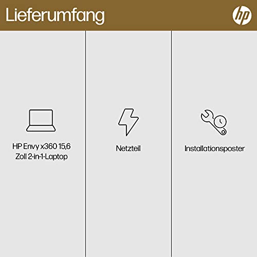 HP Envy x360 15.6" FHD Touch, Ryzen 7, 2-in-1 Convertible Laptop